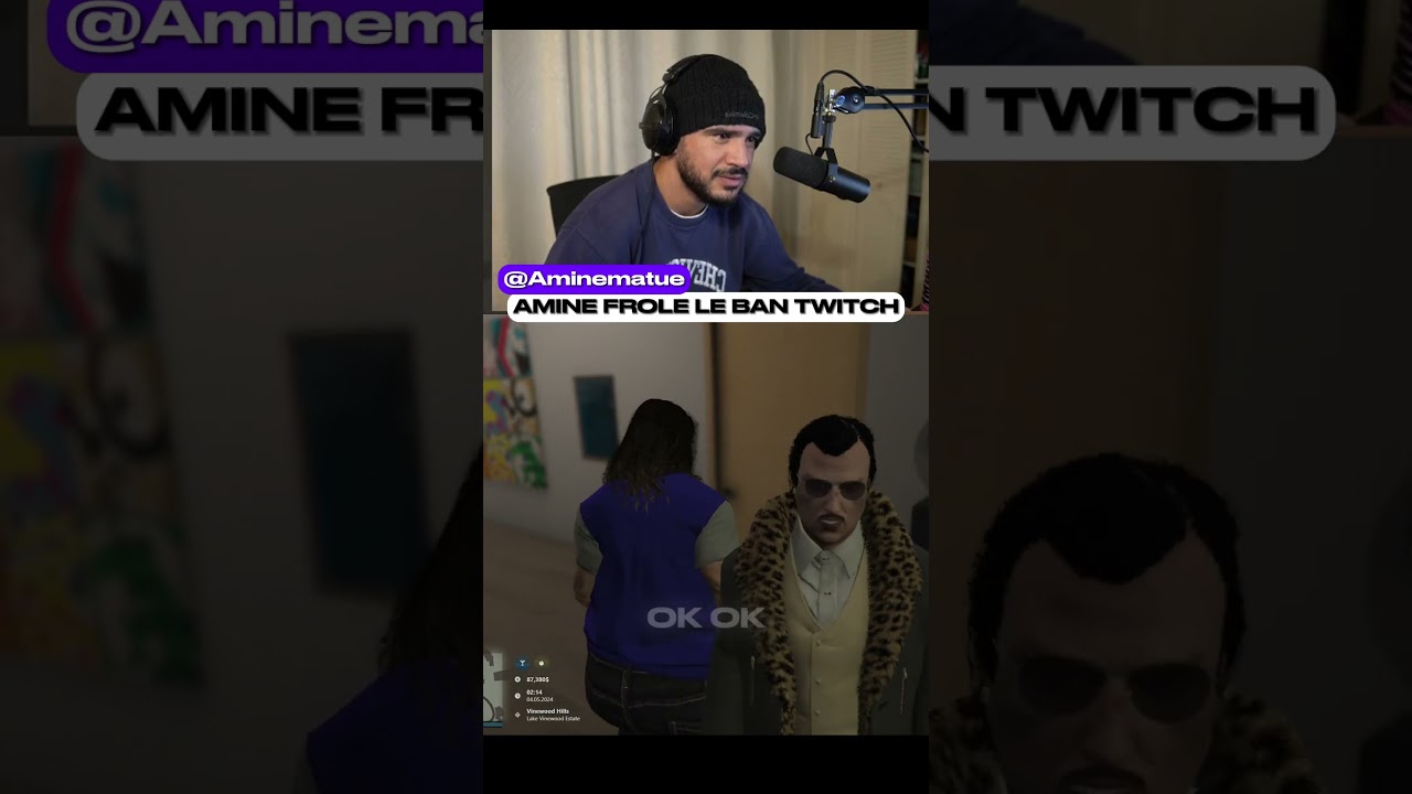 Amine Nearly Banned on Twitch ๐