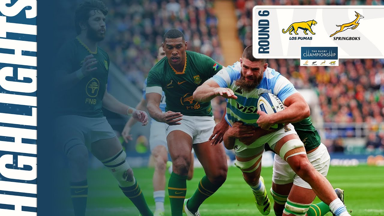 Argentina vs South Africa | Rugby Championship 2025