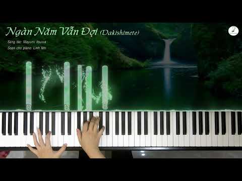 Ngàn Năm Vẫn Đợi (Dakishimete) | Piano solo | Intermediate level | Linh Nhi