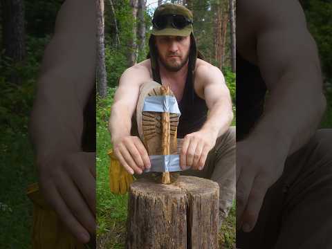 SUPER idea with duct tape and a bag for survival #bushcraft #camping #outdoors