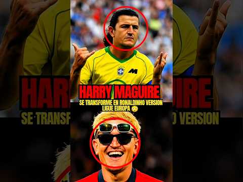 Harry Maguire se transforme en Ronaldinho version Ligue Europa 😳😭 #football #foot #maguire #soccer