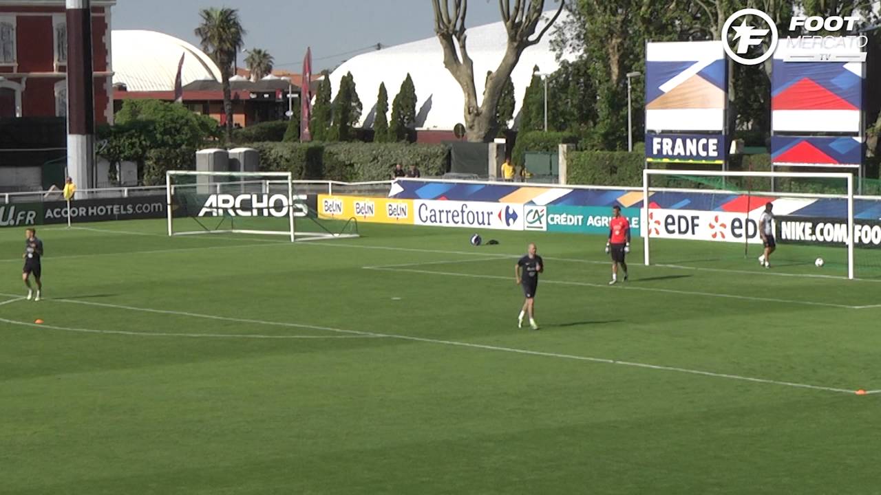 Equipe de France : Jallet en forme devant le but ⚽