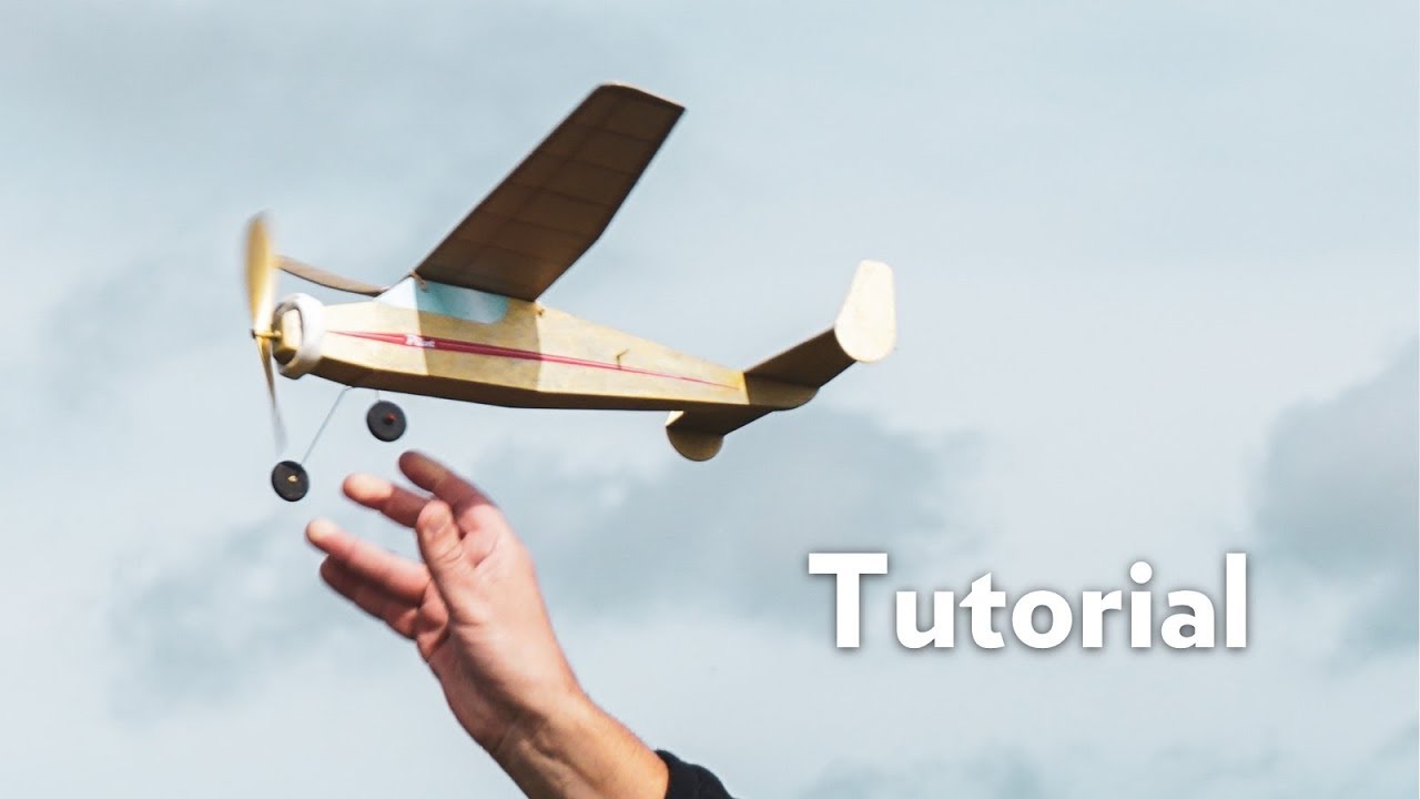 How to Wind a Rubber Model Aircraft ✈️