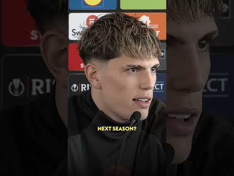 Alejandro Garnacho speaks about his future at Man United 🔴