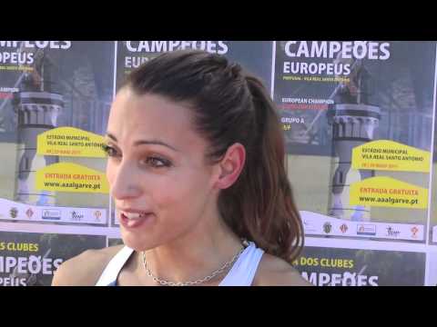 Ivet Lalova (BUL) representing Enka Spor Kulubu (TUR) after 100m