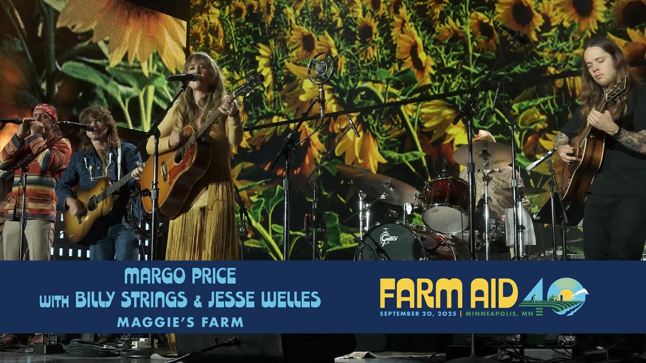Margo Price & Billy Strings Perform 'Maggie's Farm' at Farm Aid 40 🎸