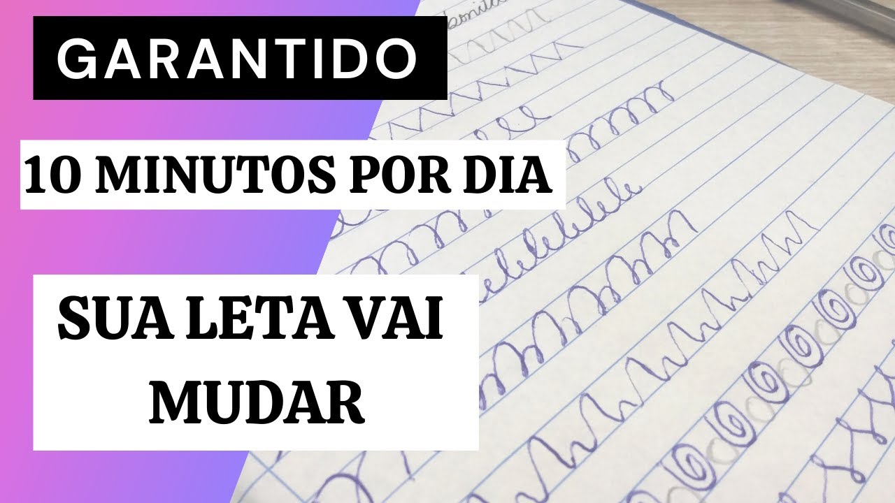 Dicas e Exercícios para Melhorar Sua Letra ✍️