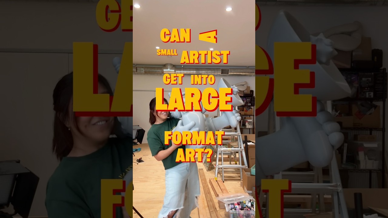 Yes, Small Artists Can Create Stunning Large-Format Art! 🎨