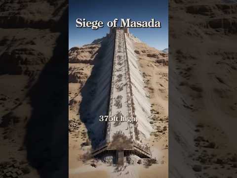 The Romans BUILT A MOUNTAIN to Conquer a Fortress #history #ancientrome #engineering