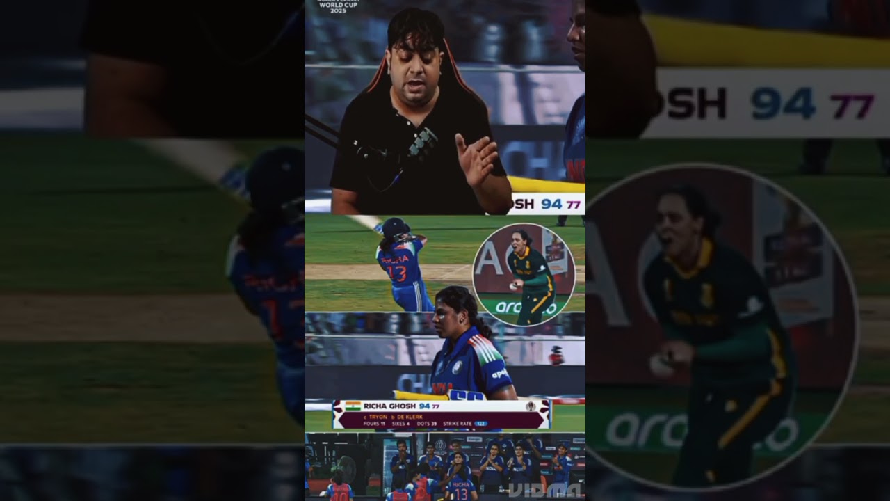 Richa Ghosh: One of the Finest Finishers in Women's Cricket 🏏