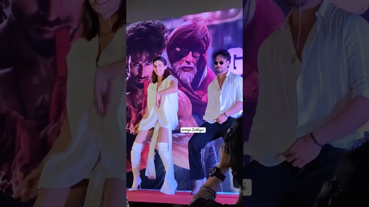 #tigershroff & #kritisanon Sizzling Moves 💯🔥|#ganapath #trendingshort #shorts #viralvideo #trending