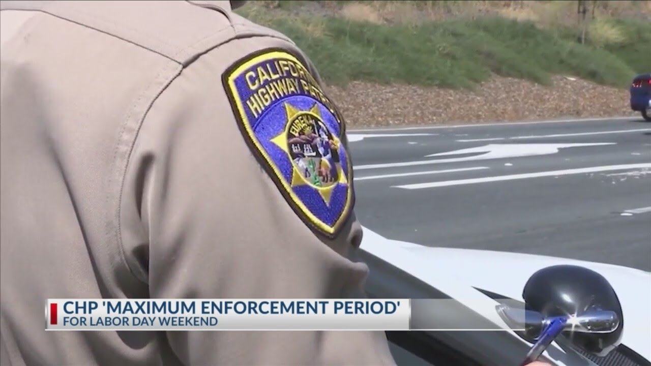 CHP Announces Increased Enforcement During Labor Day Weekend 🚓