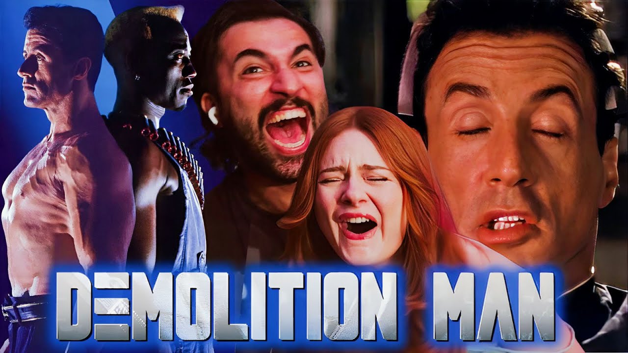 First Time Watching *Demolition Man* 🚓 Hilarious Reactions & Future Predictions!
