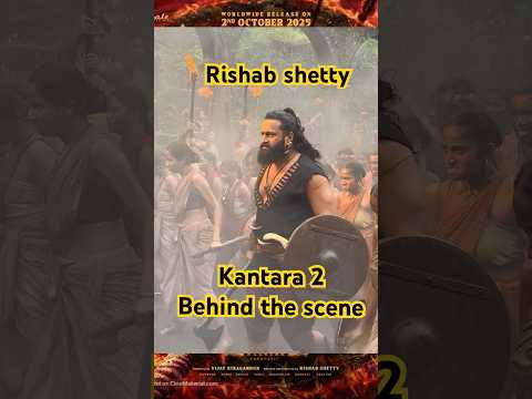 #kantara2 #viralvideo #behindthescene #rishabshetty #kantarasongs #viralshort #video #choreography