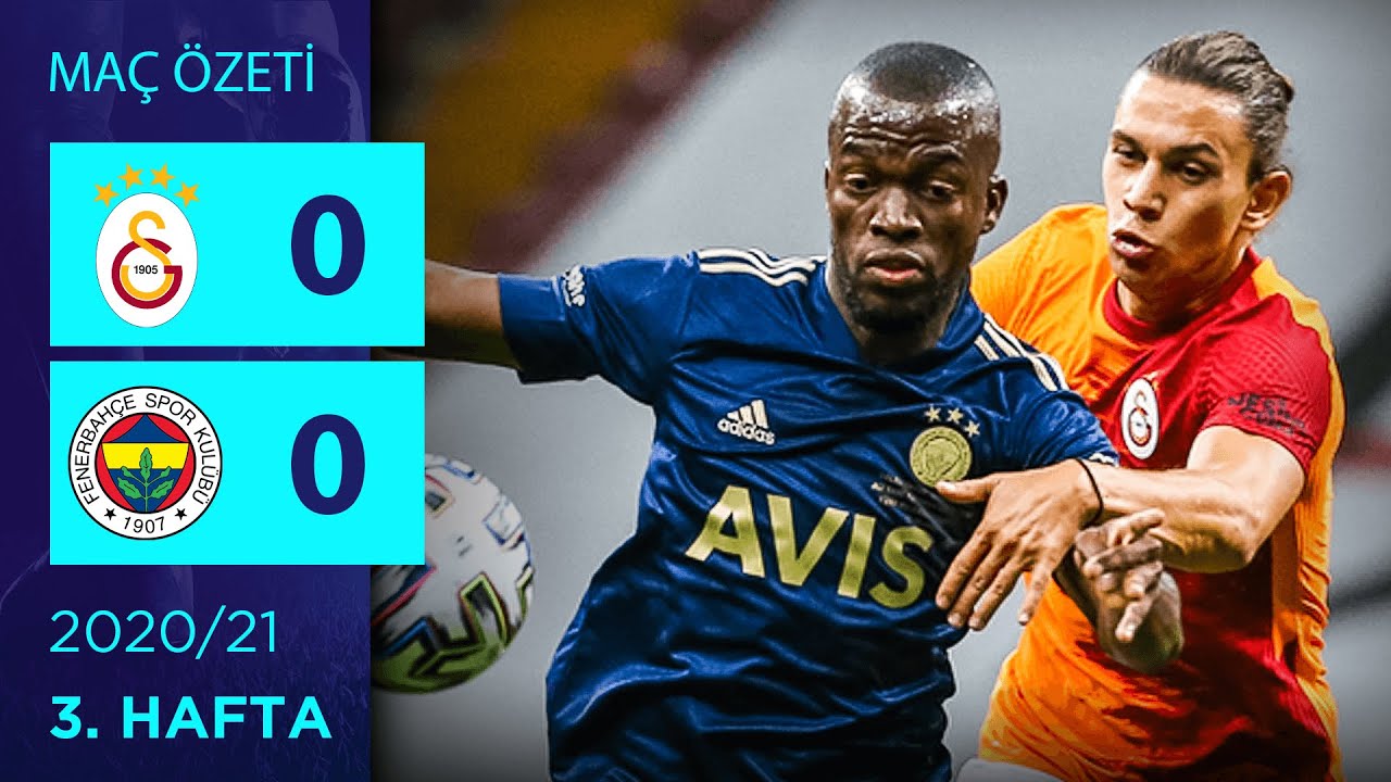 Galatasaray 0-0 Fenerbahçe | 3. Hafta 2020/21 ⚽