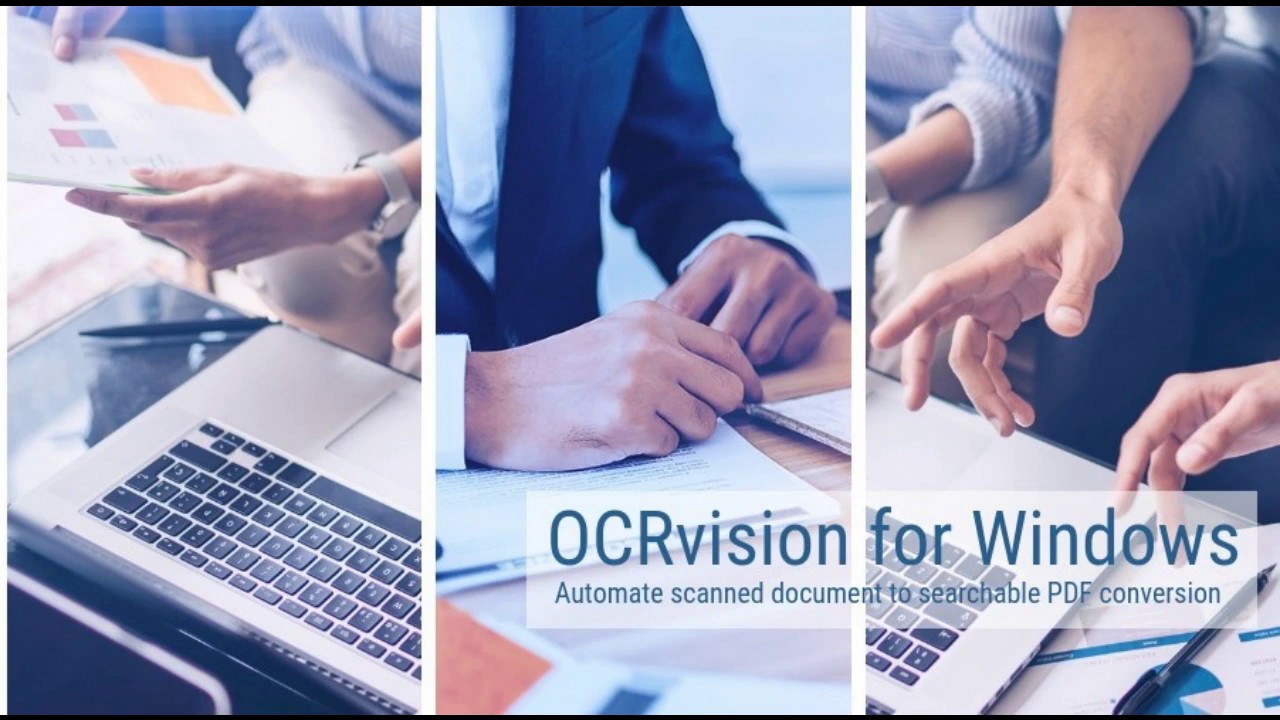 Convert Scanned PDFs to Searchable Files with OCRvision