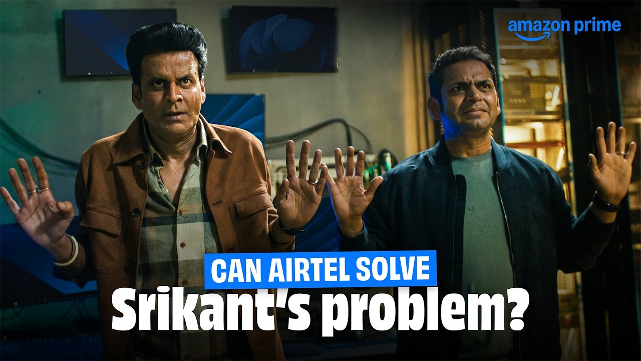 Srikant's One Job π€ | The Family Man on Prime Video
