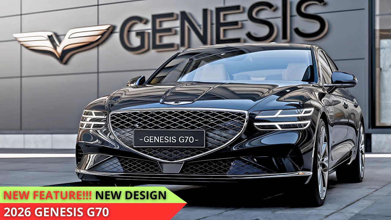 2026 Genesis G70 Unveiled: Exciting Upgrades 🚗