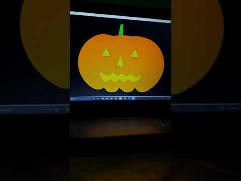 halloween using python turtle graphics#shorts #coding