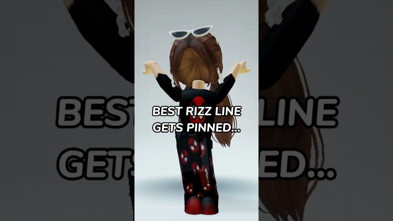 Top Rizz Lines to Use in Roblox π