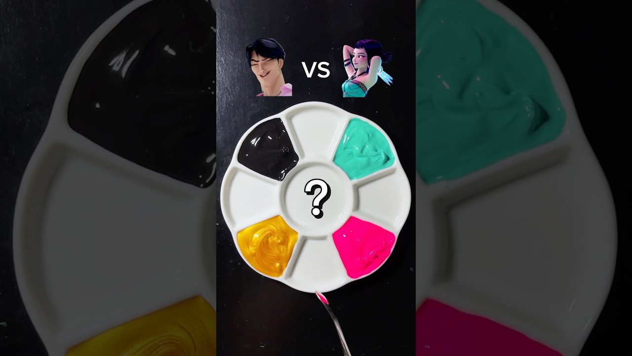 K-Pop Demon Hunters: Color Mixing (Part 32)