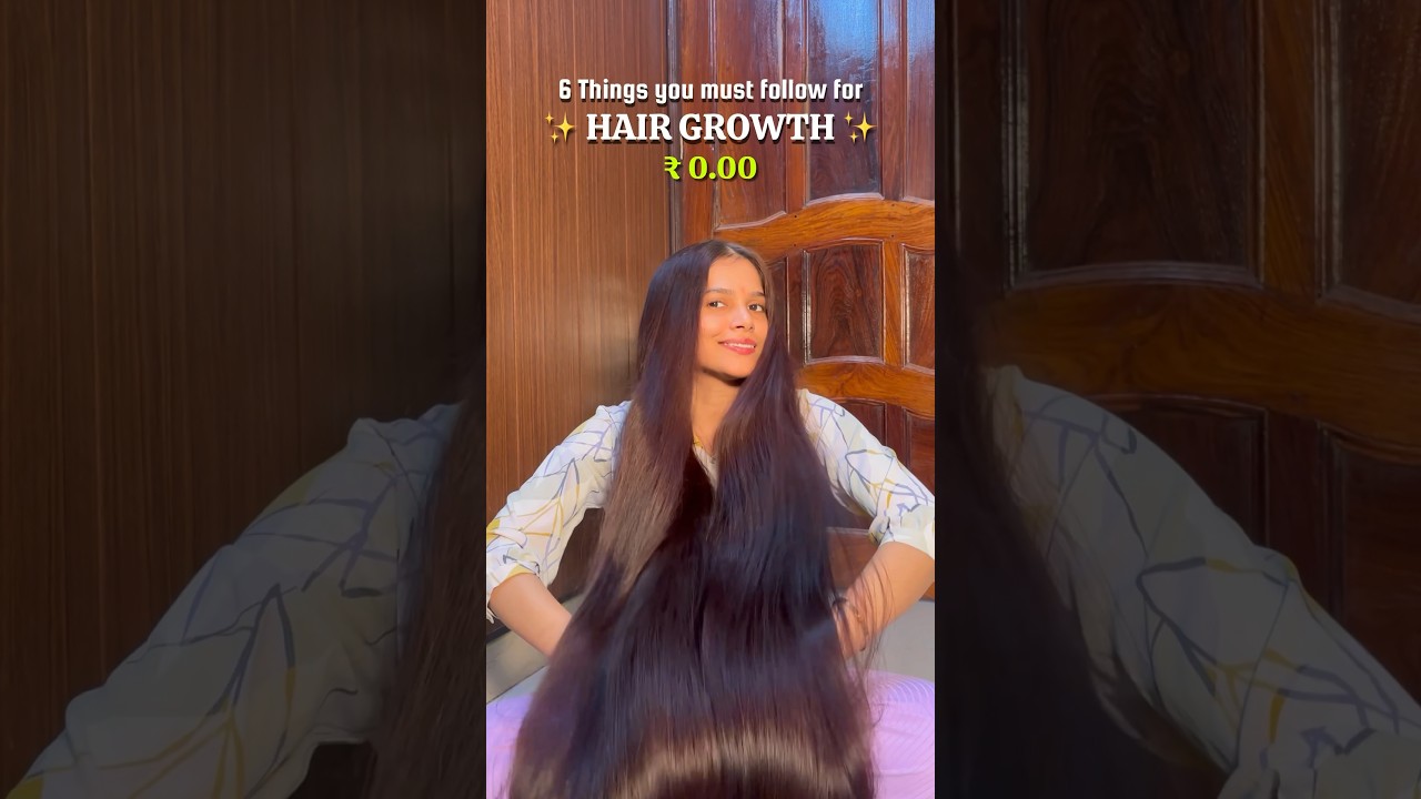 6 Tips for Faster Hair Growth ✨
