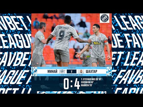 Минай 0:4 Шахтар | 25 тур | Огляд матчу 06.05.2021