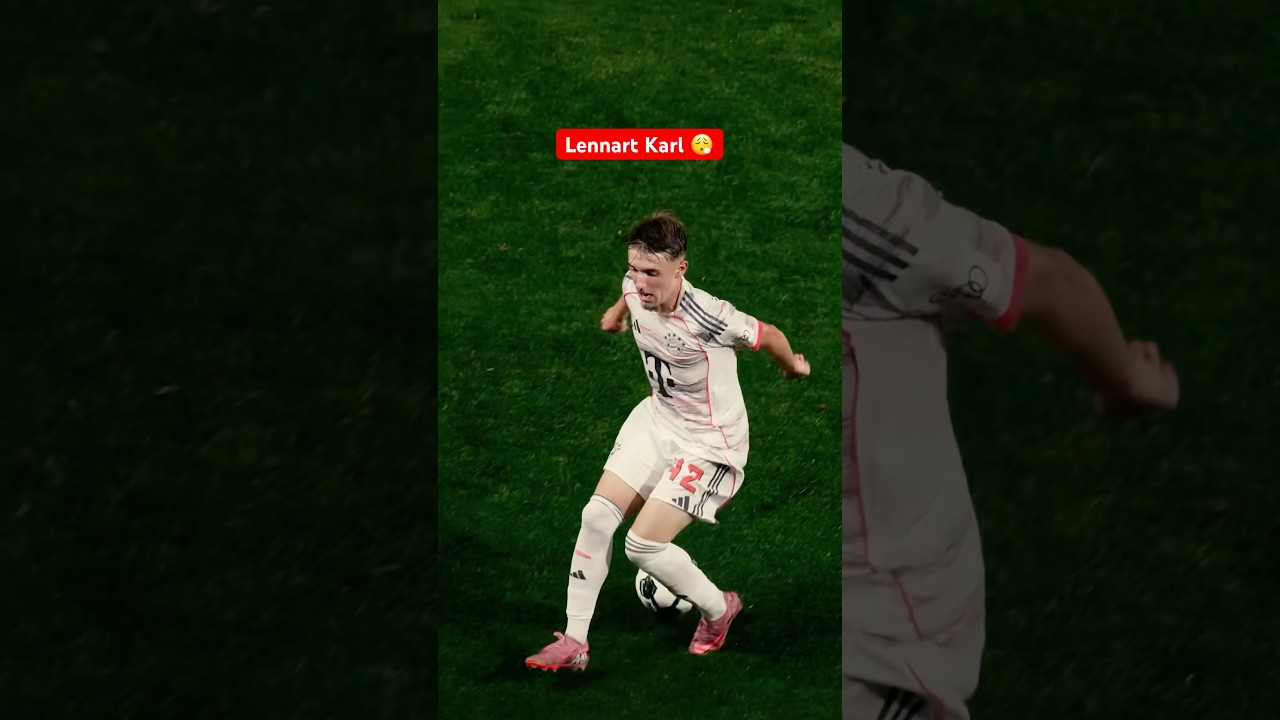 Lennart Karl beeindruckt beim Bayern-Debüt 🪄