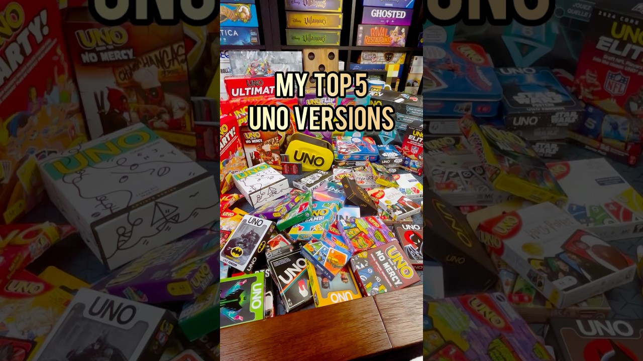 Top 5 Uno Versions 🎮