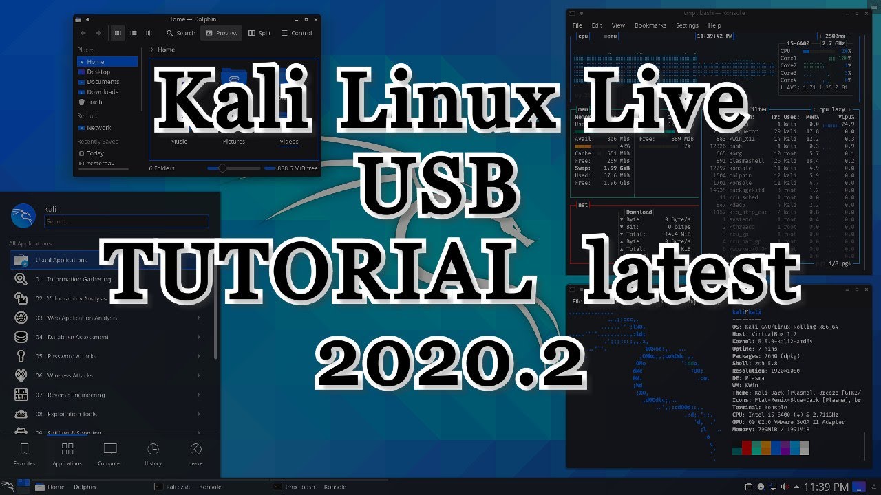 Create Persistent Kali Linux Live USB 🚀