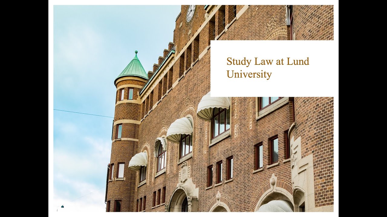 Study Law at Lund University π