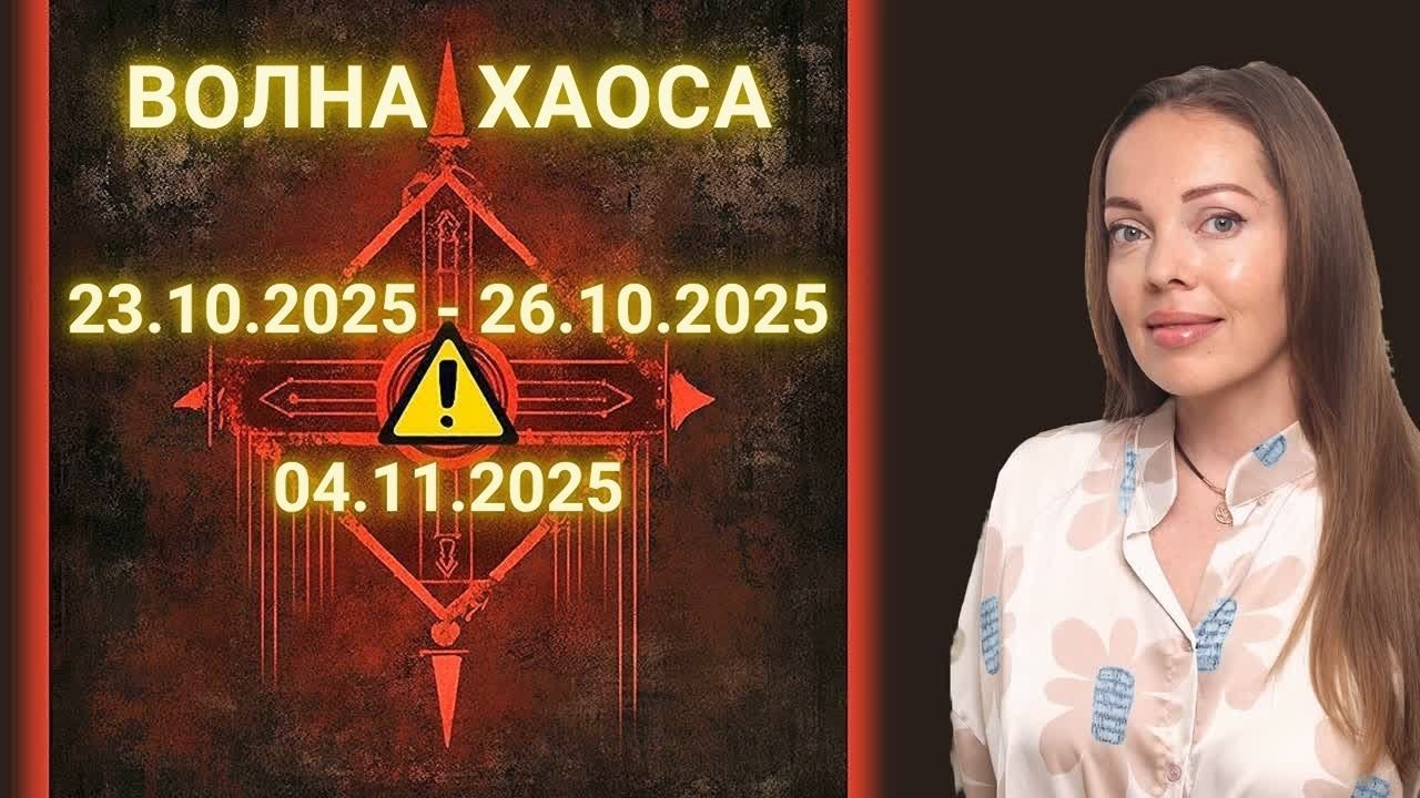 Волна Хаоса: Знаки Зодиака, что ждать с 20.10 по 04.11.2025