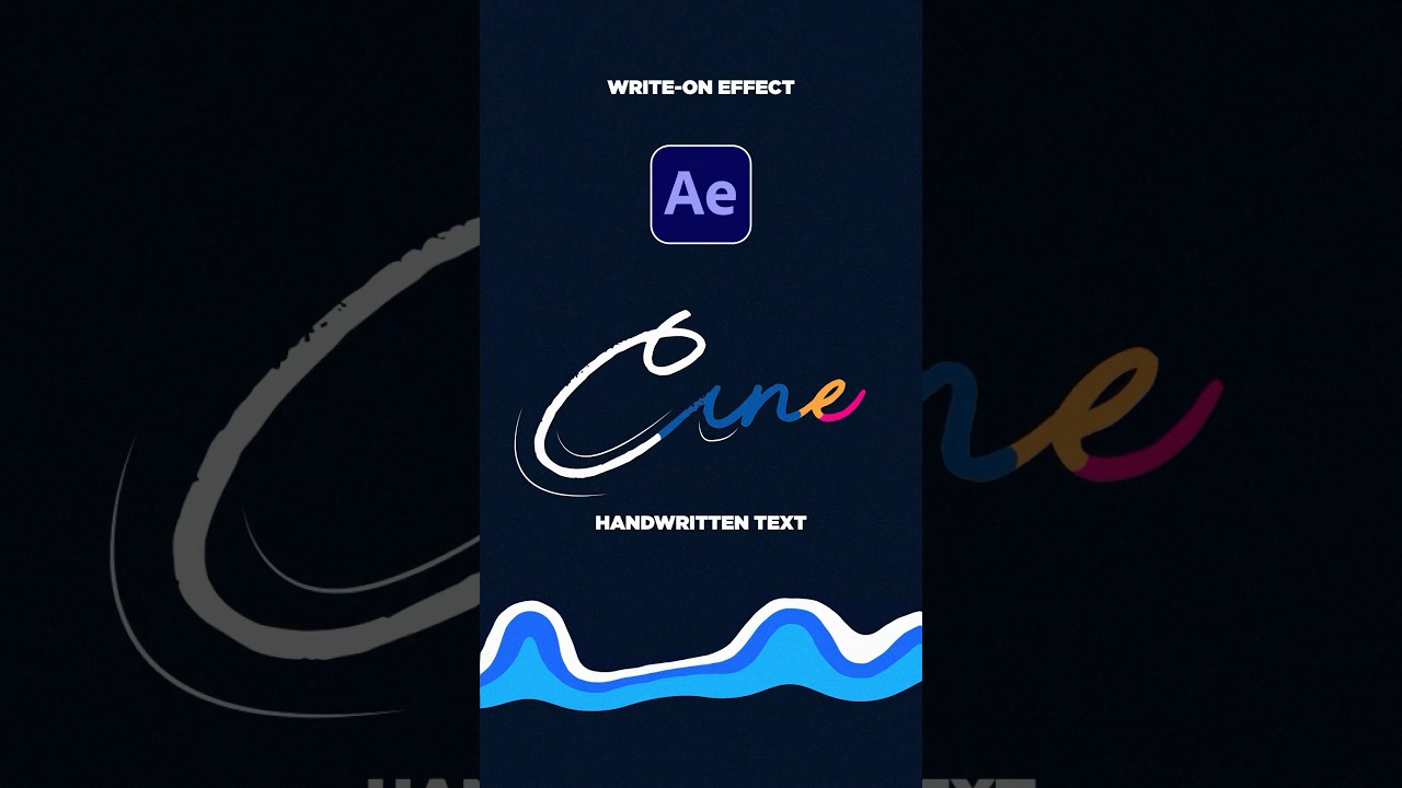 Create Stunning Handwritten Text Animations in After Effects ✍️