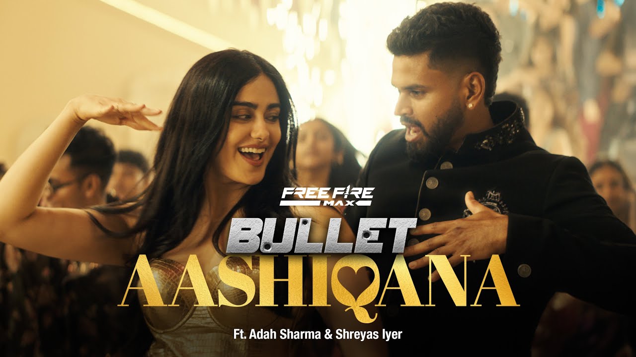 Bullet Ashiqana ft. Shreyas Iyer & Adah Sharma Launch Epic Diwali Anthem for Free Fire MAX 🎆