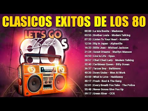 Top 100 Clasicos De Los 80 - Grandes Exitos 80 y 90 En Ingles - La Mejor Música de los Años 80