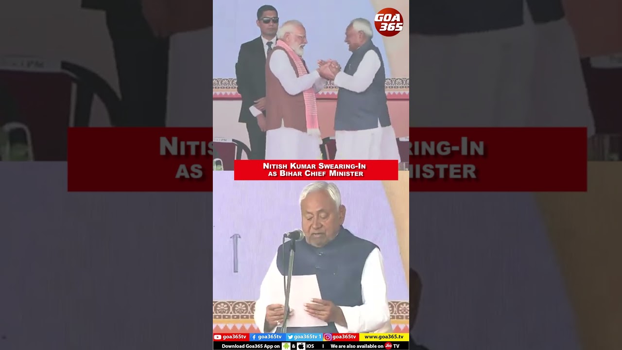 Nitish Kumar Sworn in as Bihar CM 🎉
