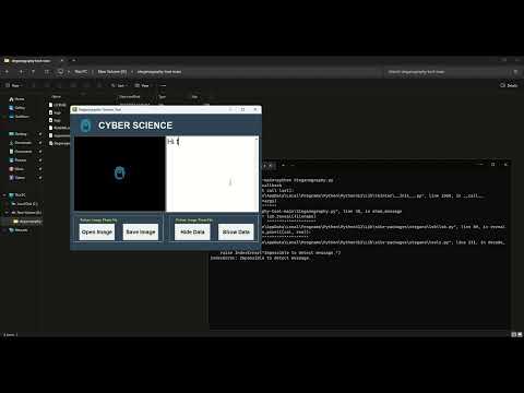 Steganography Tool Demo