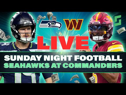 Seahawks vs Commanders LIVE STREAM: Sunday Night Football Picks, Bets, Props & Parlays | NFL 2025