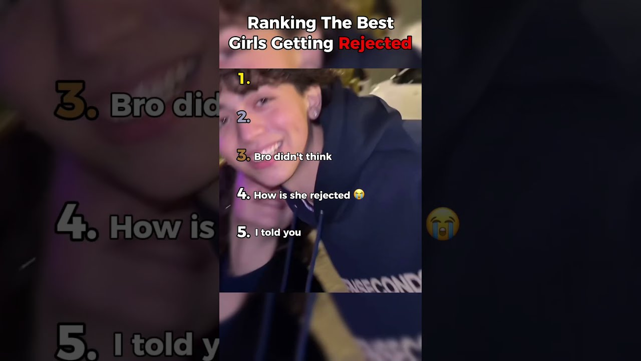 Top Girls Facing Rejection 😢