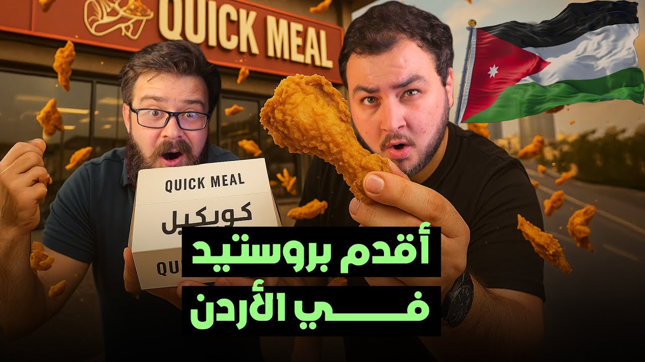 أقدم مطعم بروستد في الأردن منذ 1973 🍗