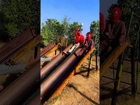 Avengers superheroes funny balloon throw fail video #habibitiktok