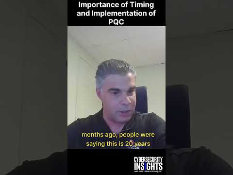 Importance of Timing and Implementation of Post Quantum Cryptography