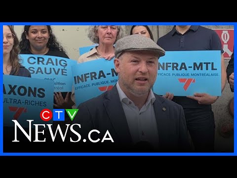 Councillor Craig Sauvé enters Montreal mayoral race