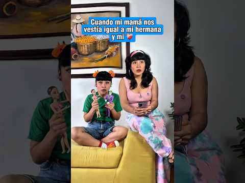 Mi hermana y yo 💕 #shorts #humor #tiktokvideo #comedia #Funny #latina #fyp