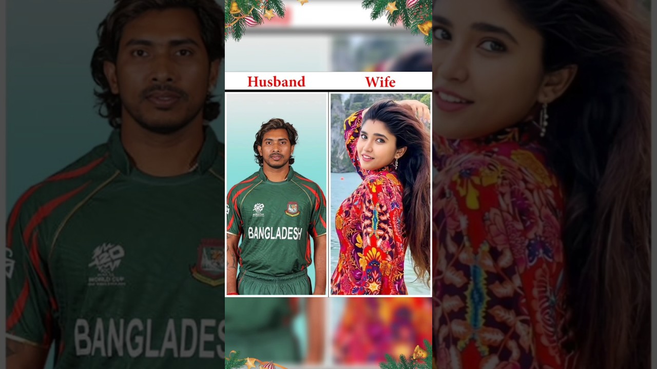 Meet the Wives of Famous Bangladeshi Cricketers ❤️