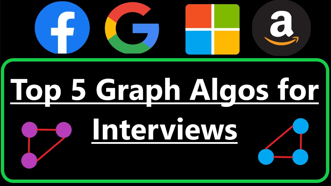 Top 5 Essential Graph Algorithms for Coding Interviews ๐