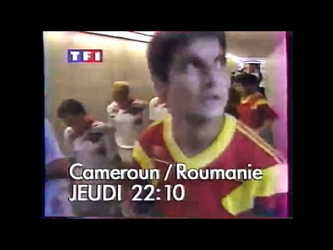 BA TF1: Cameroon vs Romania 1990 World Cup ⚽