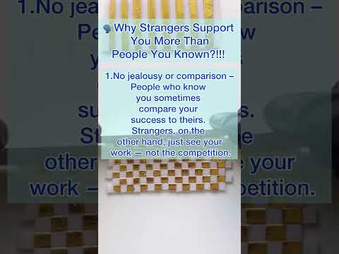 Why Strangers Support You More Than People You Know 💭✨#polymerclayearrings