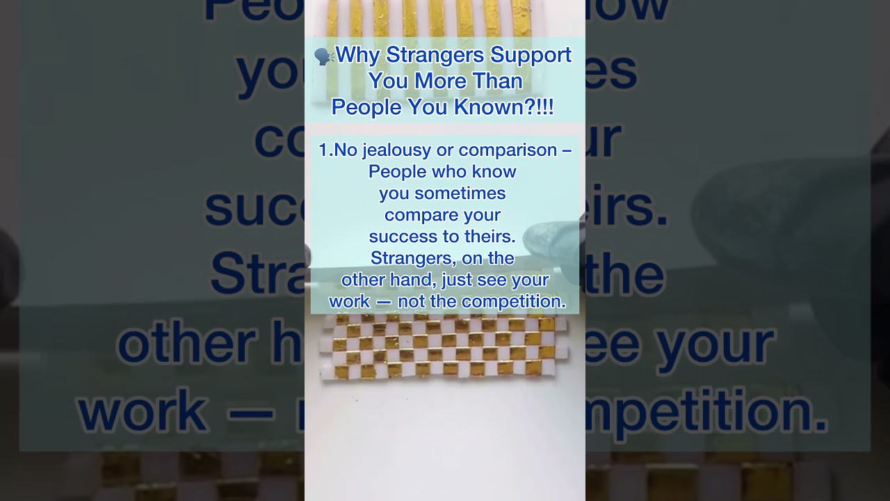 Why Strangers Often Support You More Than Friends 💭