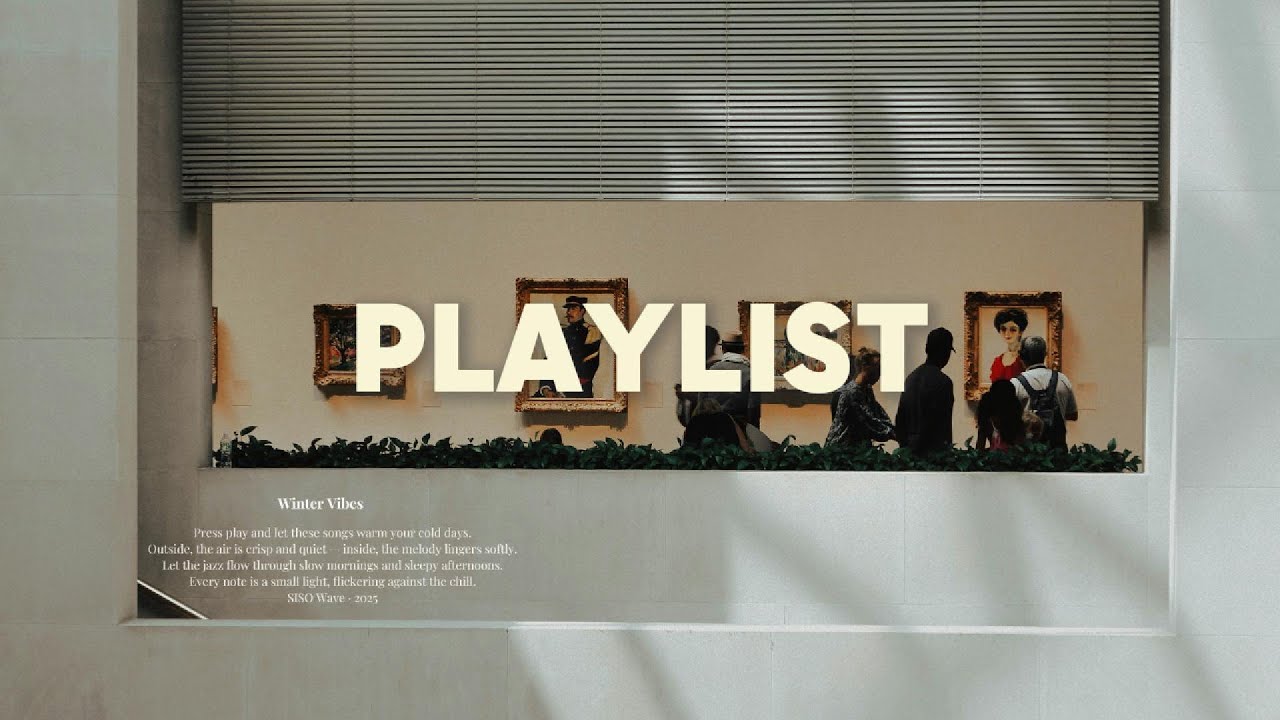 쌀쌀한 날씨에 어울리는 차분한 팝송🎧